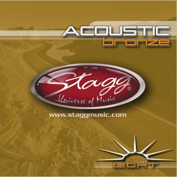 stagg acoustic guitar strings stagg ac-1254-br bronze string set