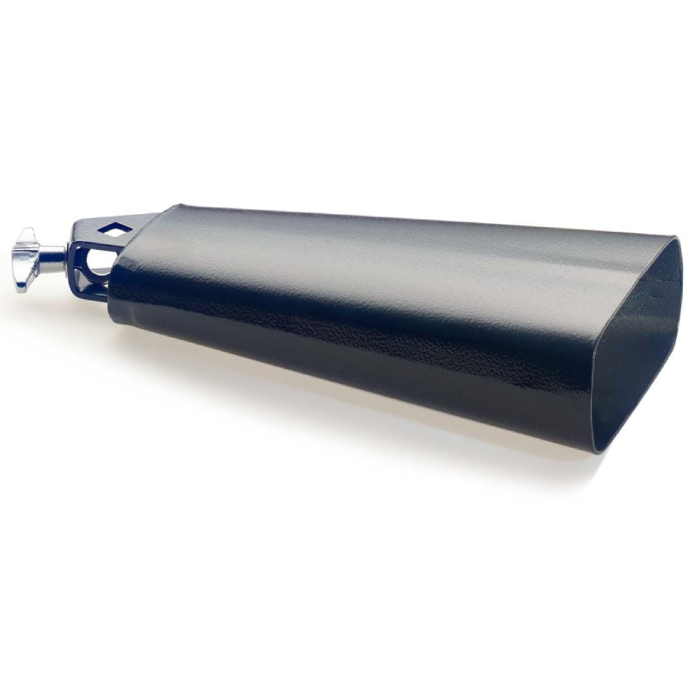 Stagg Cowbells Black Stagg CB308BK 8.5 Inch Rock Cowbell For Drumset With Screw