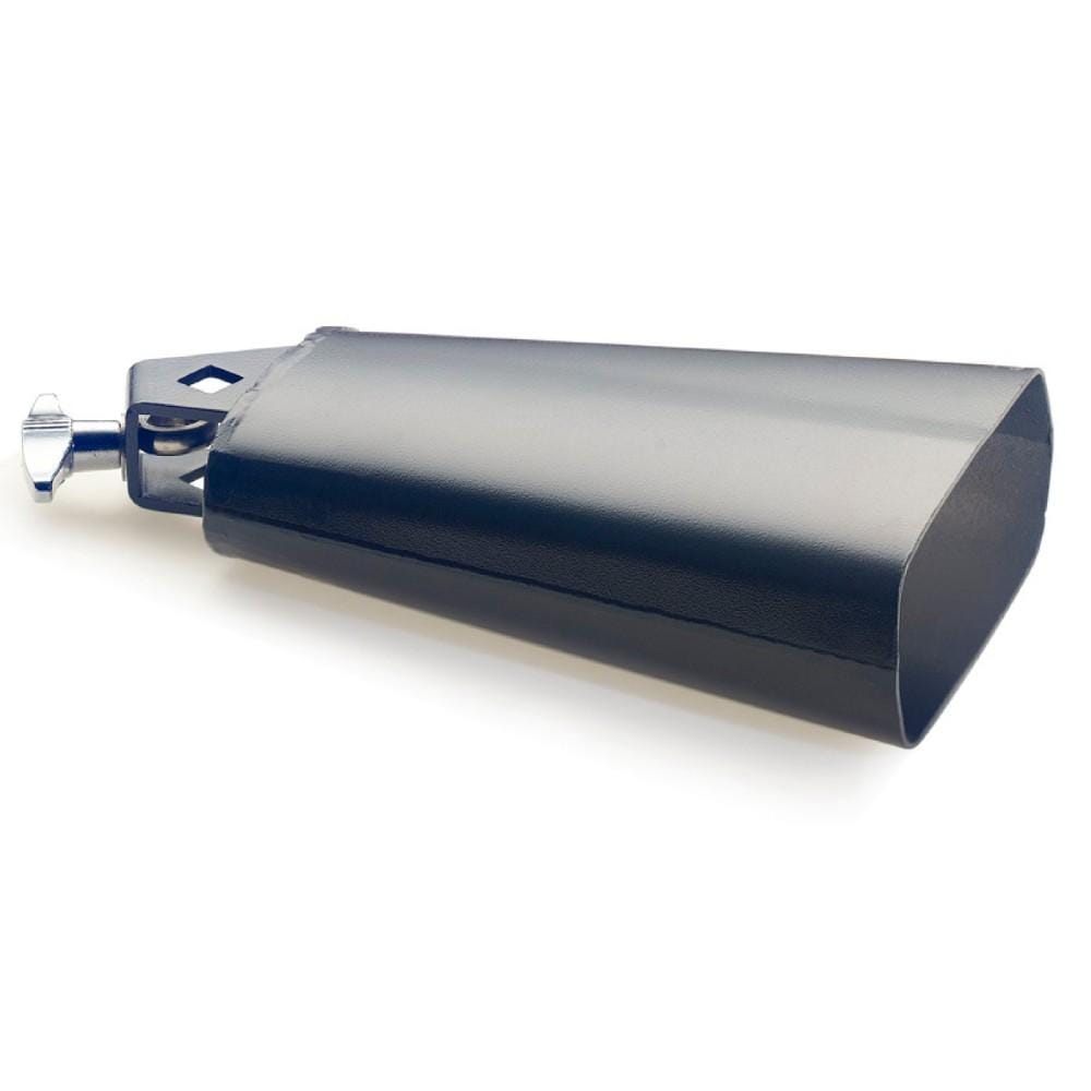 stagg cowbells stagg cb306bk 6.5-inch rock cowbell for drumset