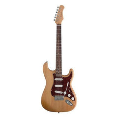 Stagg Electric Guitars Natural Satin Stagg S300 Standard Style Electric Guitar
