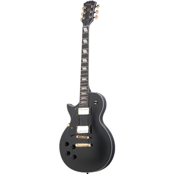 stagg electric guitars stagg l400 classic rock l 6-string electric guitar - left handed - black