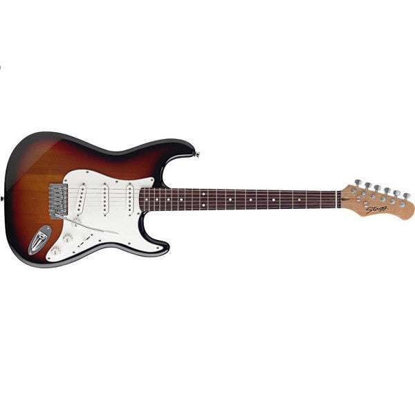 stagg electric guitars stagg s250sb electric guitar