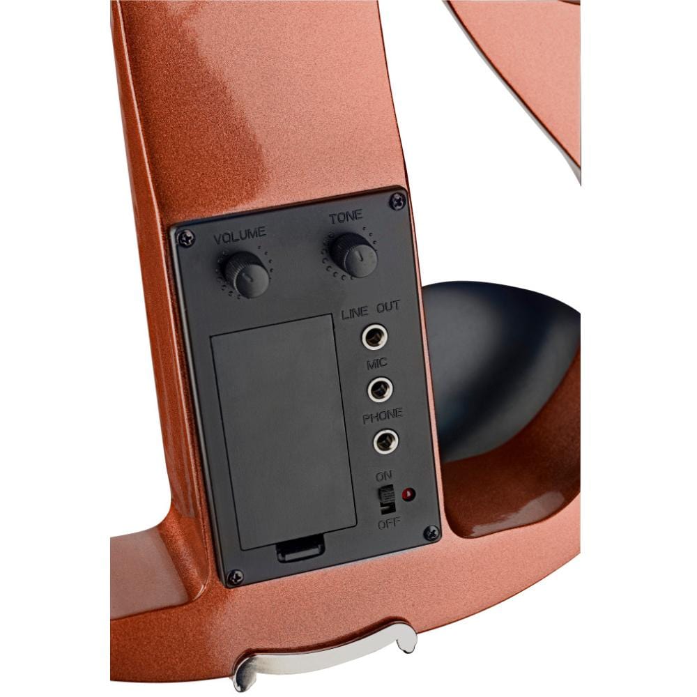 stagg electric violins stagg evn x 4/4-size silent electric violin set    #color_violinburst