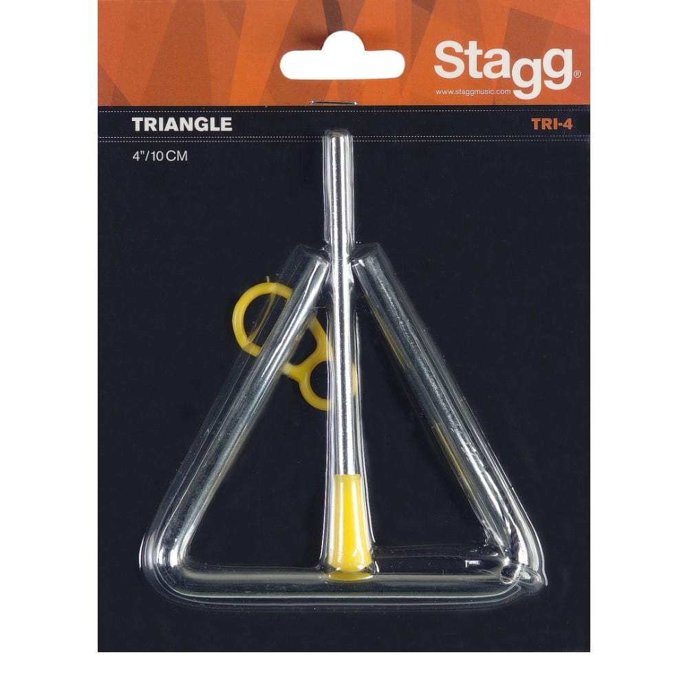 stagg hand percussions stagg tri tringle with beater    