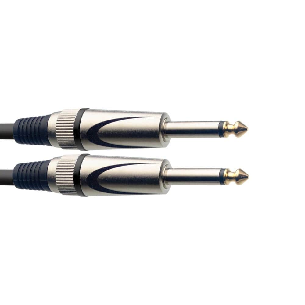 stagg instrument cables stagg sgc3dl 3m s series deluxe instrument cable