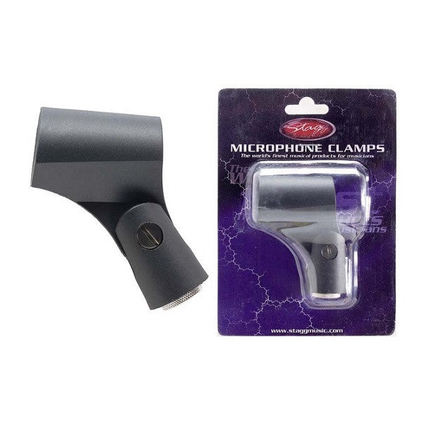 stagg microphone accessories stagg mh-6ah rubber microphone clamp