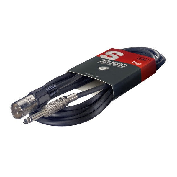 Stagg Microphone Cables Stagg SAC10PXM DL Deluxe Audio Cable With Lifetime Warranty - 10 Metres