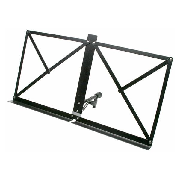 stagg music stands stagg desktop music stand - black