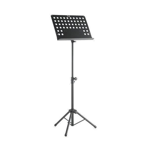 stagg music stands stagg mus-c5 t orchestral music stand (black)