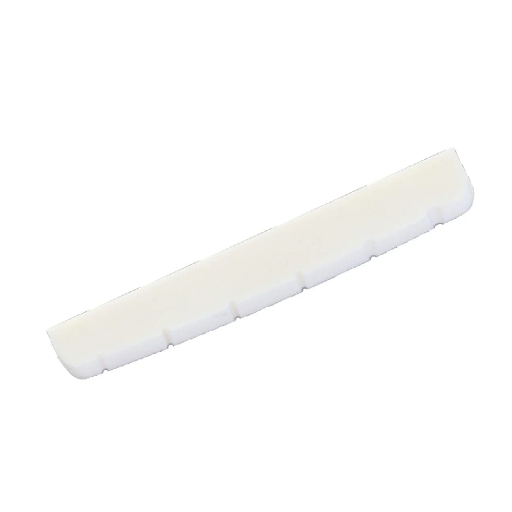 Stagg Nuts and Saddles White Stagg SP-NTEL-BONE Electric Guitar Preslotted Bone Nut