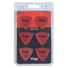 Stagg Picks 1.00 MM Red Stagg Triangular  Picks - Pack of 6