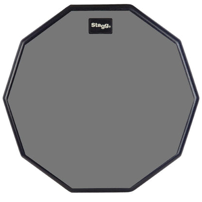 Stagg Practice Pads & Devices Stagg TD-12R 12" 10 Sided Shape Practice Pad