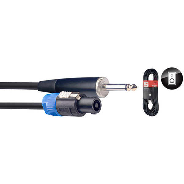 stagg speaker cables stagg ssp10sp25 cable with lifetime warranty - 10 metres