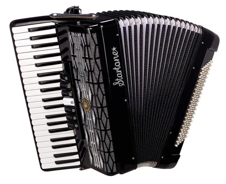 Startone Accordions Startone Piano Accordion 120 BK