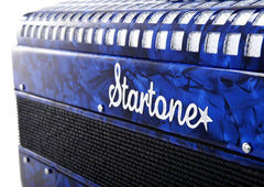 Startone Accordions Startone Piano Accordion 72 Blue