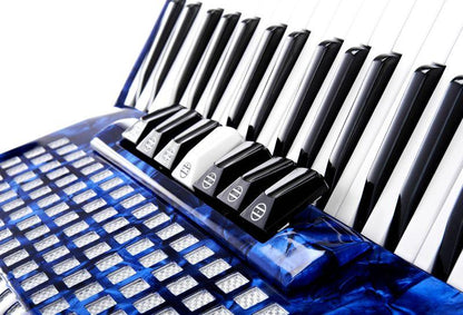 startone accordions startone piano accordion 72 blue