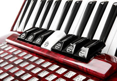 Startone Accordions Startone Piano Accordion 72 Red