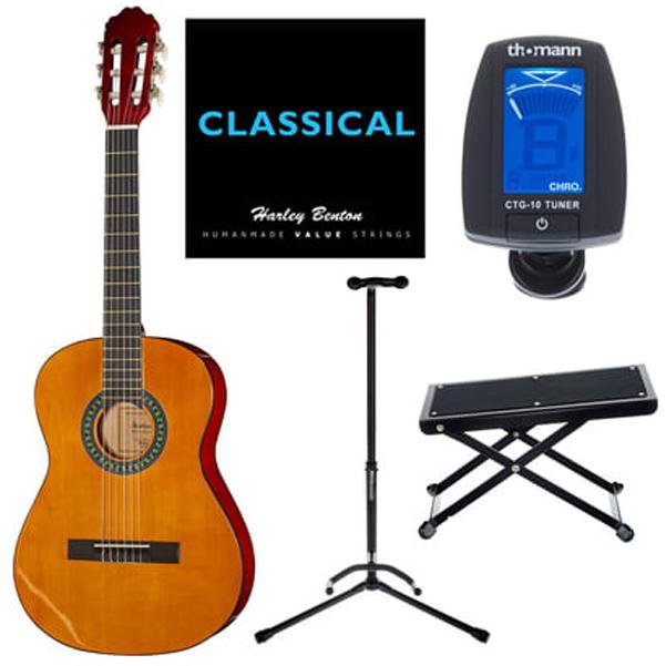 startone classical guitars startone cg851 3/4 classical guitar set
