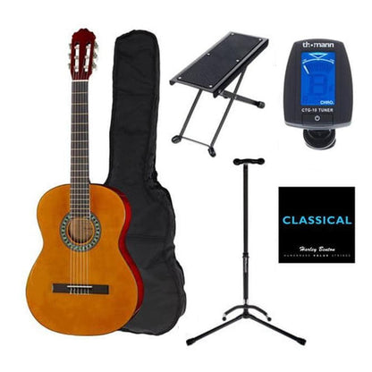 startone classical guitars startone cg851 4/4 classical guitar set