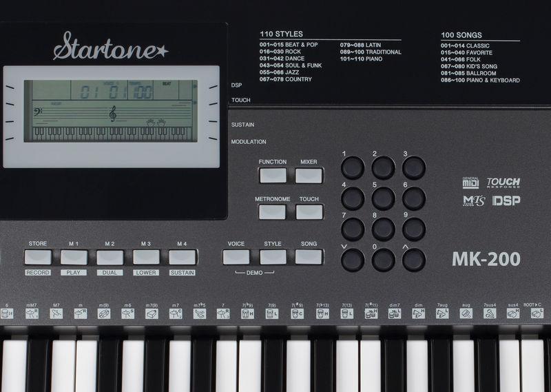 Startone Portable Keyboards Startone MK-200 Portable Keyboard