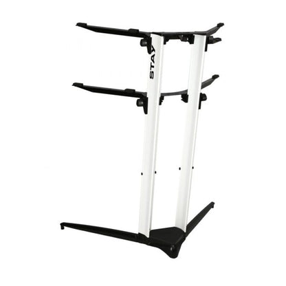 stay music keyboard stands white stay music 1200/02 piano keyboard stand 