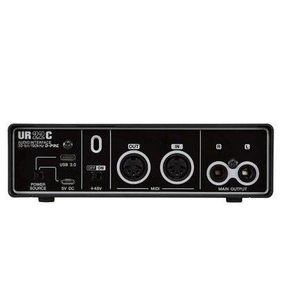 steinberg audio interfaces steinberg ur22c 2 x 2 usb 3.0 audio interface