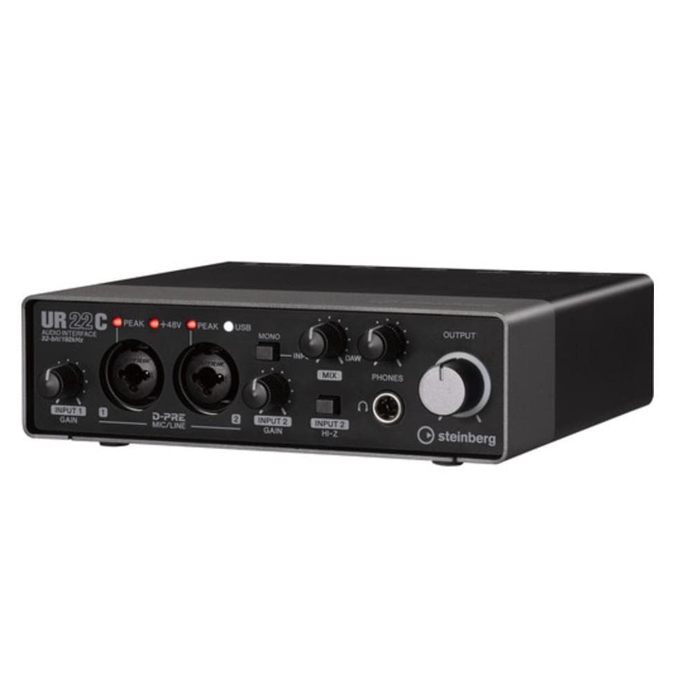 steinberg audio interfaces steinberg ur22c 2 x 2 usb 3.0 audio interface