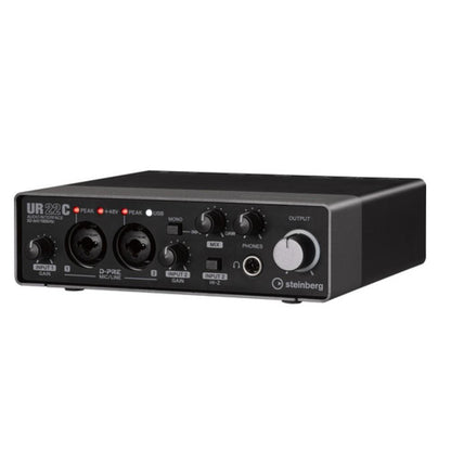 steinberg audio interfaces steinberg ur22c 2 x 2 usb 3.0 audio interface