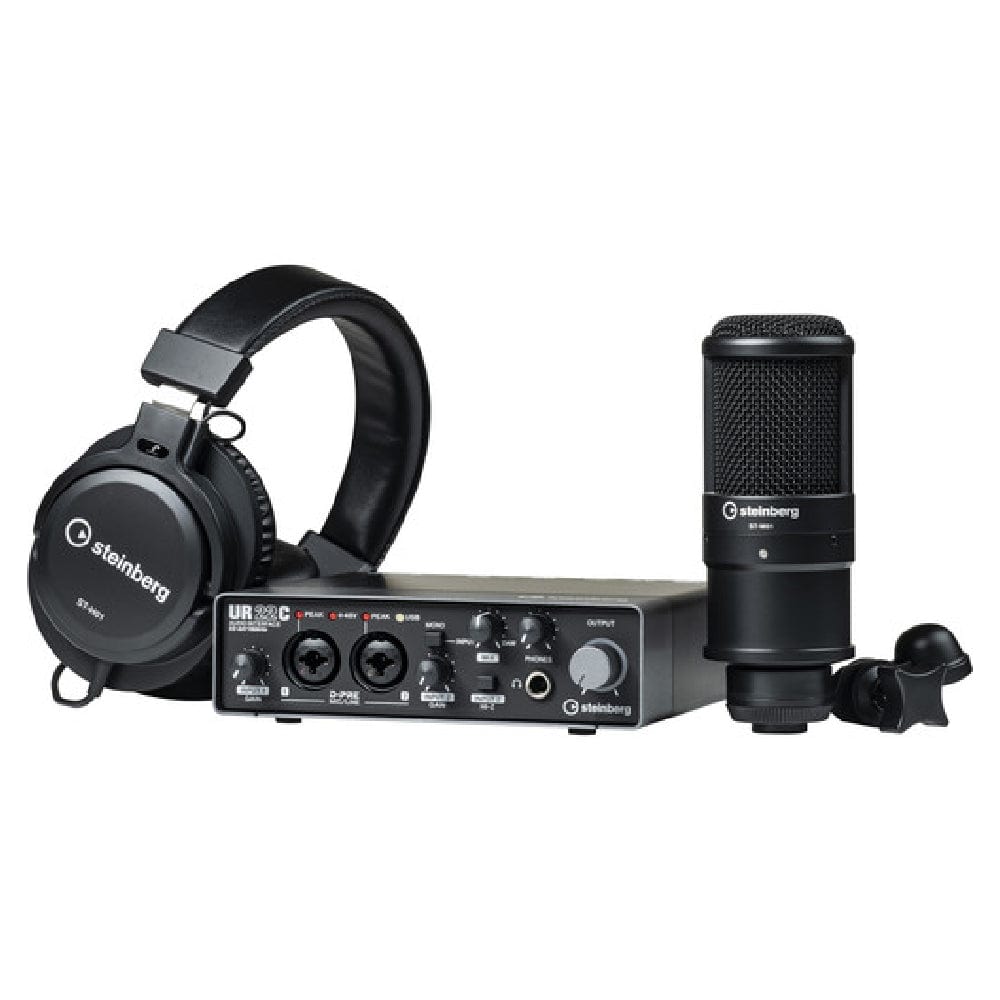 steinberg audio interfaces steinberg ur22c recording pack audio interface