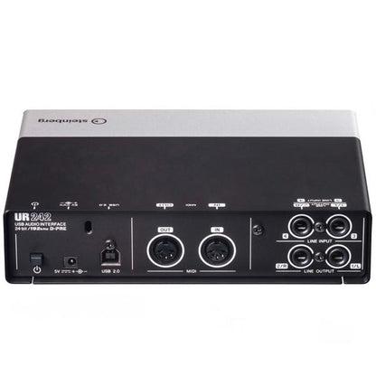 steinberg audio interfaces steinberg ur242 usb 2.0 audio interface