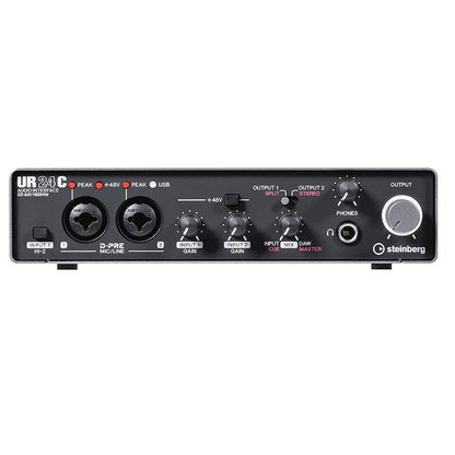 steinberg audio interfaces steinberg ur24c 2 x 4 usb 3.0 audio interface