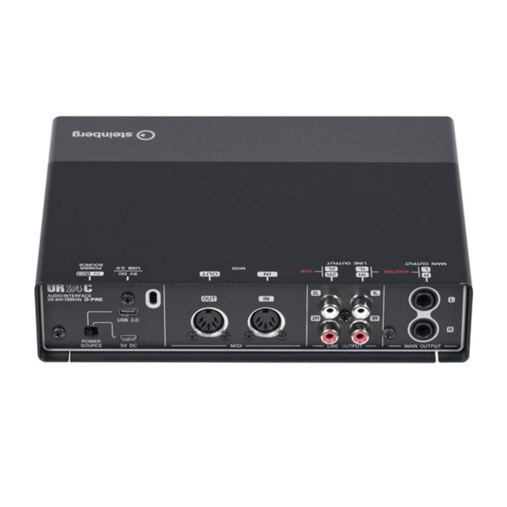 steinberg audio interfaces steinberg ur24c 2 x 4 usb 3.0 audio interface
