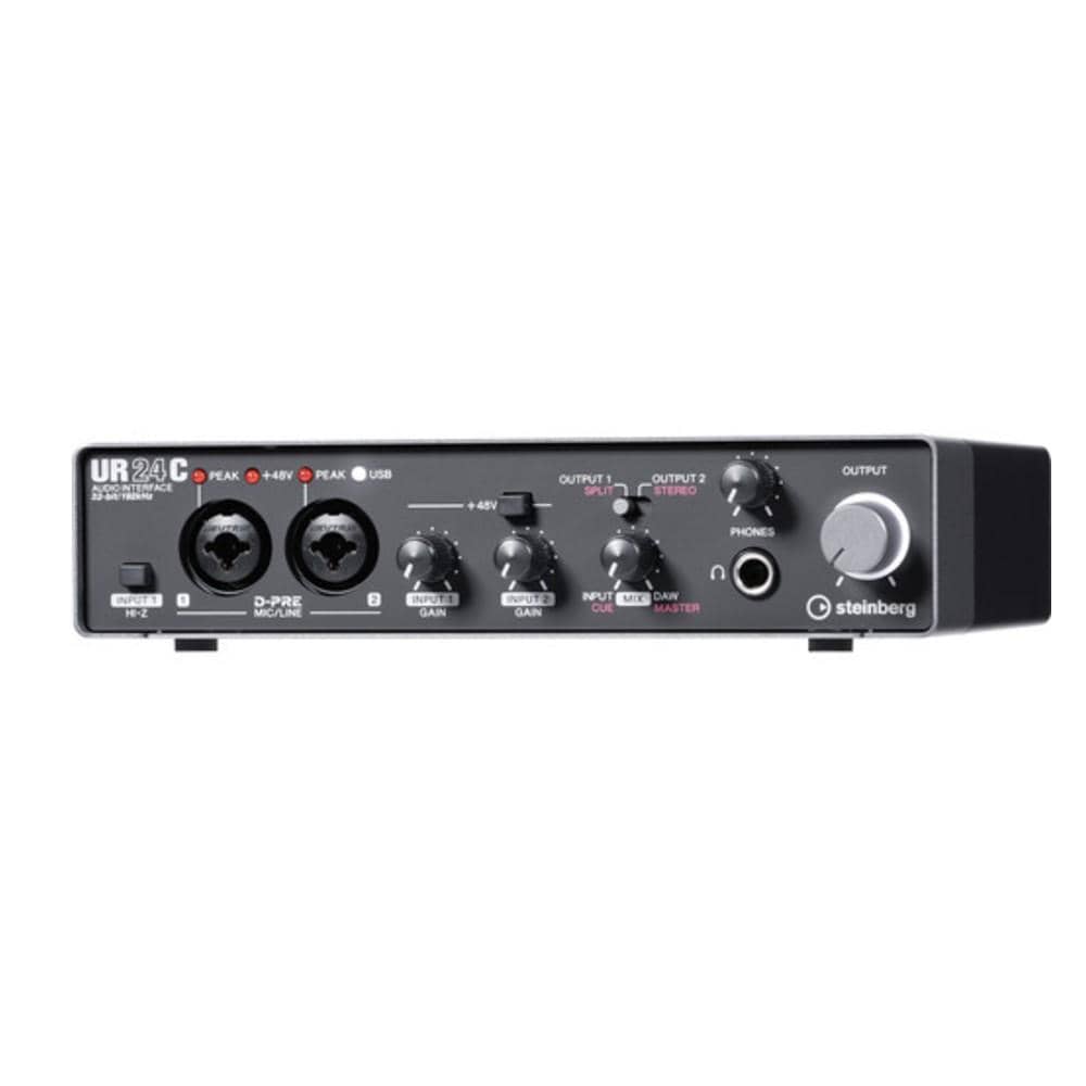 steinberg audio interfaces steinberg ur24c 2 x 4 usb 3.0 audio interface