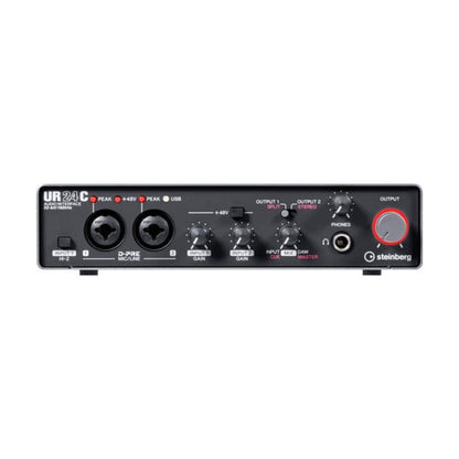 steinberg audio interfaces steinberg ur24c 2 x 4 usb 3.0 audio interface