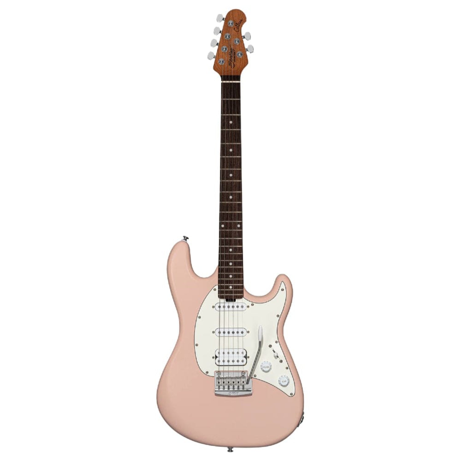 sterling by music man electric guitars pueblo pink satin / rosewood sterling by music man ct50 cutlass hss electric guitar  #color_pueblo-pink-satin,fretboard_rosewood