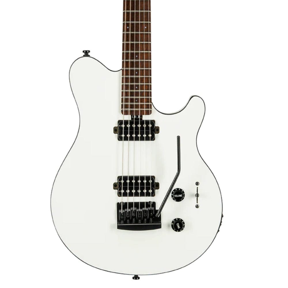 sterling by music man electric guitars sterling by music man axis ax3 6-string electric guitar      #color_white