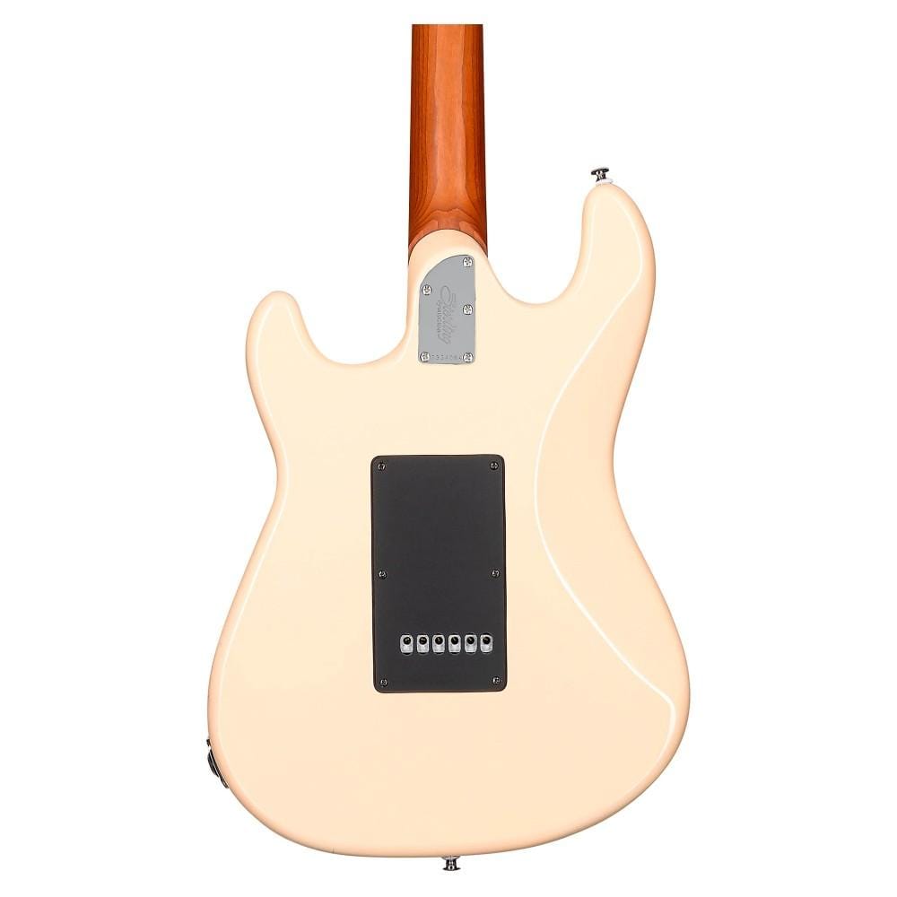 sterling by music man electric guitars sterling by music man ct50 cutlass hss electric guitar  #color_vintage-cream,fretboard_roasted-maple