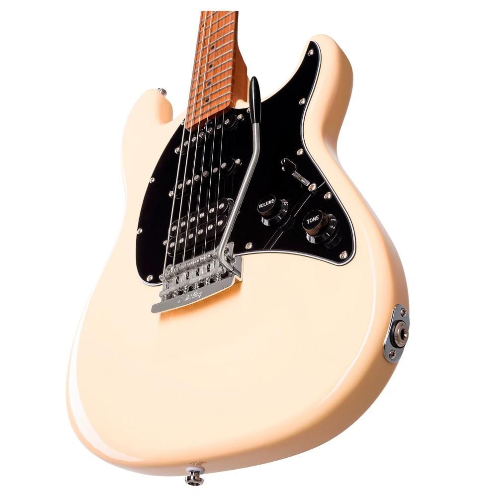 sterling by music man electric guitars sterling by music man ct50 cutlass hss electric guitar  #color_vintage-cream,fretboard_roasted-maple