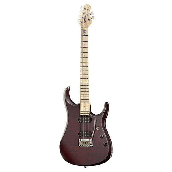 sterling by music man electric guitars sterling by music man petrucci jp150 electric guitar - sahara burst