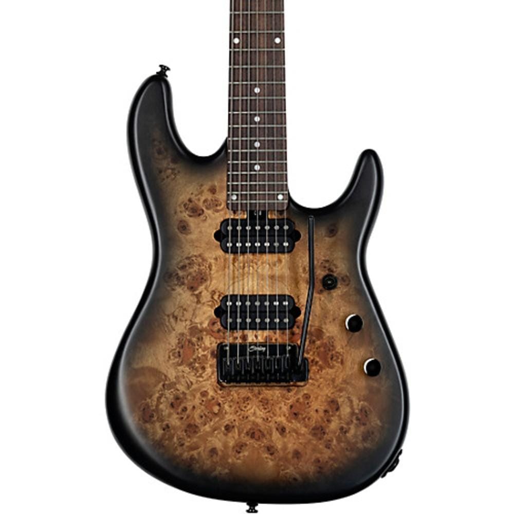 sterling by music man electric guitars sterling by music man richardson7 cutlass signature 7-strings electric guitar with gigbag   