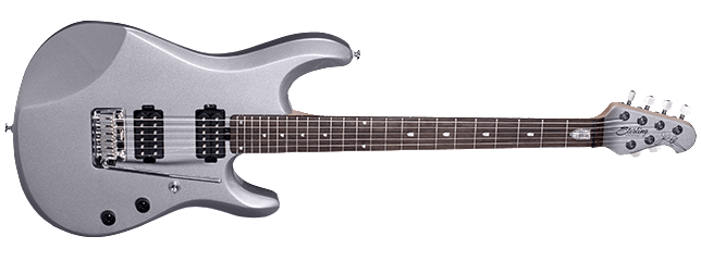 Sterling by Music Man Electric Guitars Sterling Silver Sterling By Music Man JP60 John Petrucci Signature Electric Guitar with Gigbag