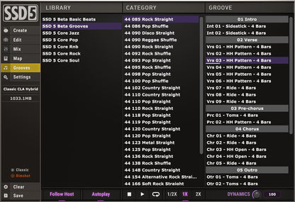 STEVEN SLATE Virtual Instruments Steven Slate Drums 5 Drum Library