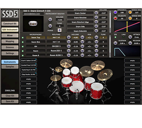 STEVEN SLATE Virtual Instruments Steven Slate Drums 5 Drum Library – Professional Audio Software & Plugin