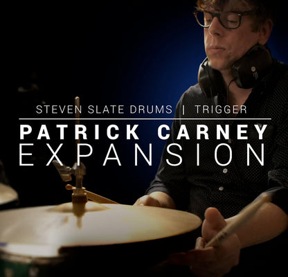 STEVEN SLATE Virtual Instruments Steven Slate Patrick Carney SSD and Trigger 2 EXP: Drum Plugin Bundle