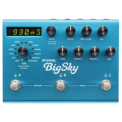 Strymon Effect Pedals Strymon BigSky Multidimensional Reverb