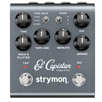 strymon effect pedals strymon el capistan v2 dtape echo delay pedal