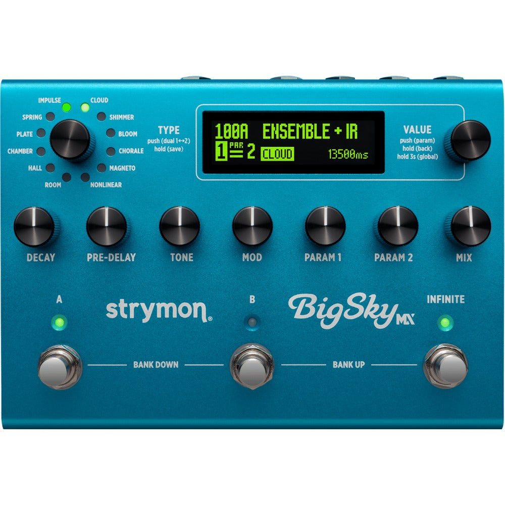 Strymon Reverb Pedals Strymon BigSky Mx Reverb Effect Pedal