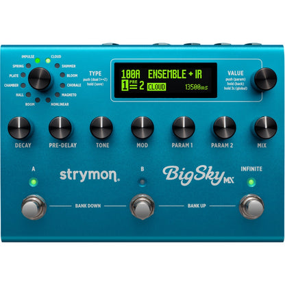 Strymon Reverb Pedals Strymon BigSky Mx Reverb Effect Pedal