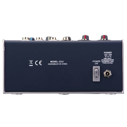 Studiomaster Analog Mixers Studio Master C2-2 2Channel Compact Mixer