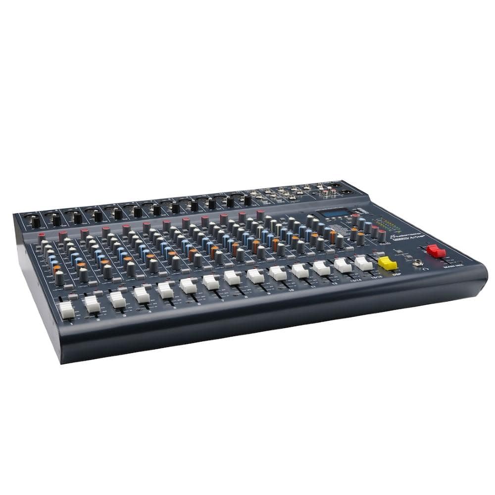 studiomaster analog mixers studiomaster club xs 16+ 16 input channel analog mixer